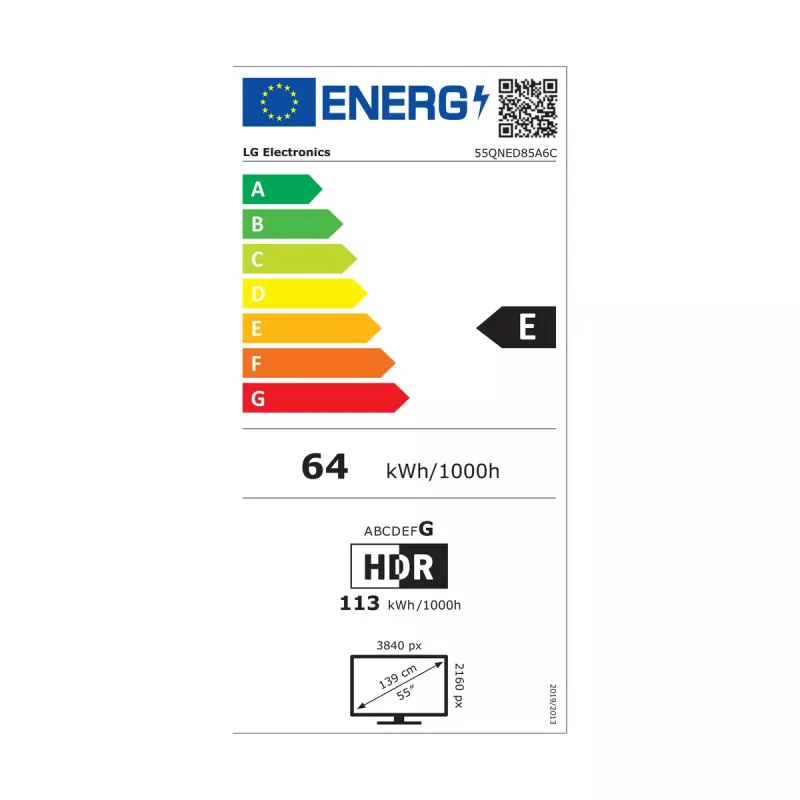 TV LG 55QNED85A3C 55