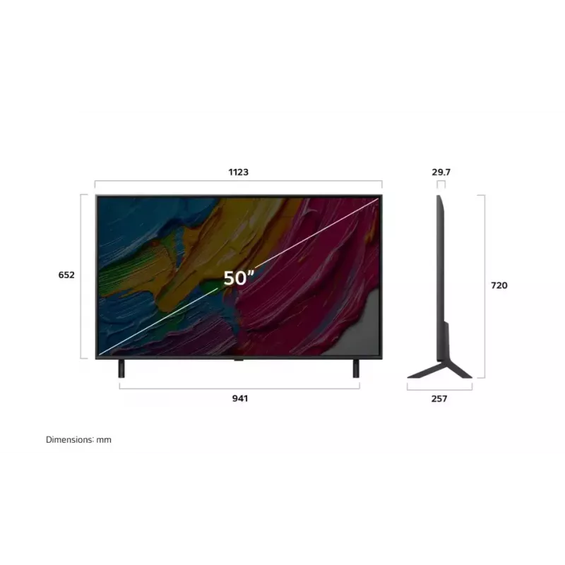 LG QNED 50QNED80A3A TV 127 cm (50