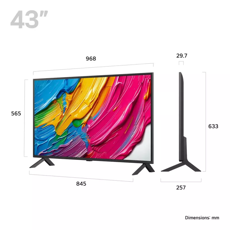 LG QNED 43QNED80A3A TV 109,2 cm (43