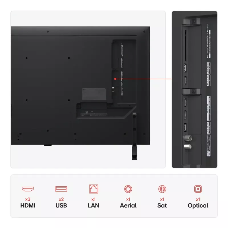 LG QNED 43QNED80A3A TV 109,2 cm (43