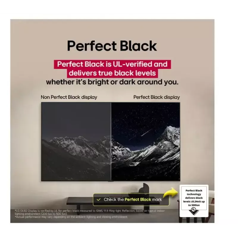 LG OLED evo AI OLED55C51LA TV 139,7 cm (55 inch) 4K Ultra HD Smart TV Wi-Fi Negro