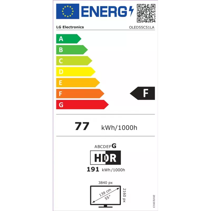 LG OLED evo AI OLED55C51LA TV 139,7 cm (55 inch) 4K Ultra HD Smart TV Wi-Fi Negro