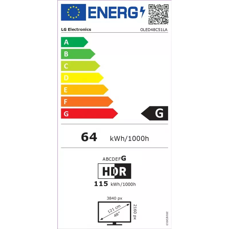 LG OLED evo AI OLED48C51LA TV 121,9 cm (48