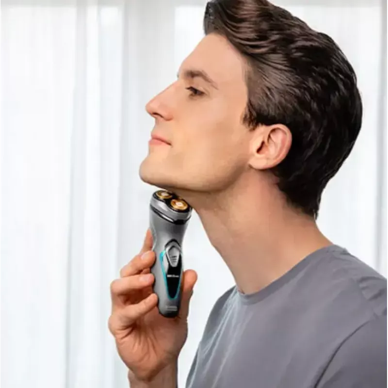 Cecotec 04199 Afeitadora rotativa para hombre Trimmer Titan cabezal 3D