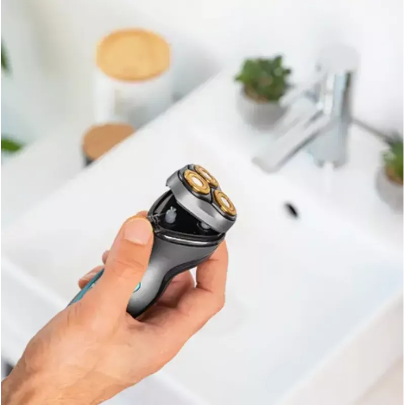Cecotec 04199 Afeitadora rotativa para hombre Trimmer Titan cabezal 3D