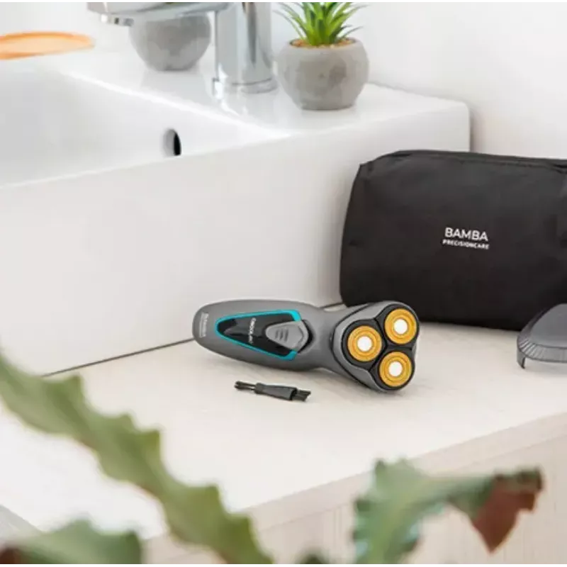 Cecotec 04199 Afeitadora rotativa para hombre Trimmer Titan cabezal 3D