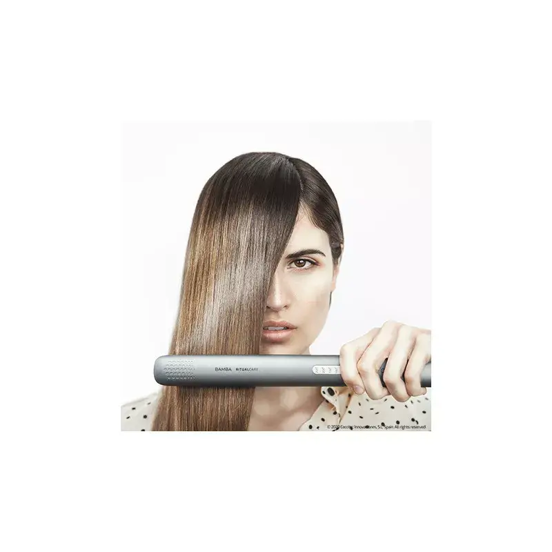 Cecotec RitualCare 890 Titanium Plancha de pelo 42 W Gris cálido