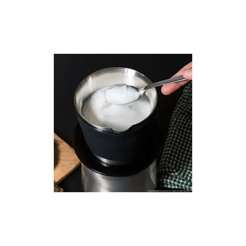 Cecotec Power Moka Spume 5000 espumador de leche, 650 W, 400 ml, 4 modos (espuma caliente/fría, calentamiento, chocolate caliente)