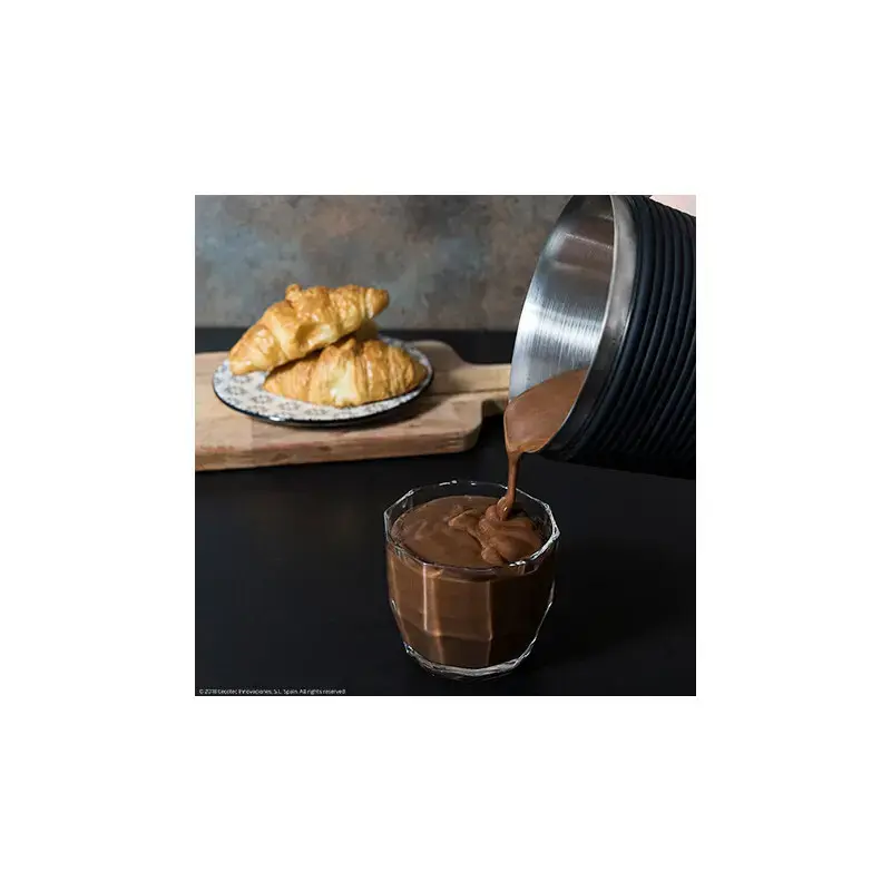 Cecotec Power Moka Spume 5000 espumador de leche, 650 W, 400 ml, 4 modos (espuma caliente/fría, calentamiento, chocolate caliente)