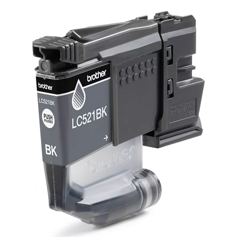 Cartucho de tinta original Brother LC521BK – negro
