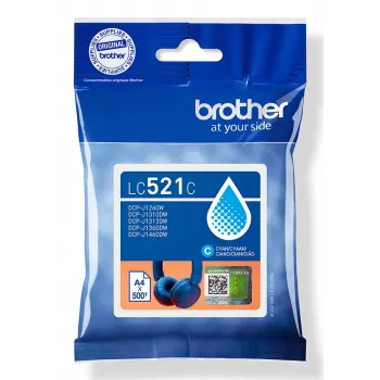 Cartucho de tinta original Brother LC521C - cian