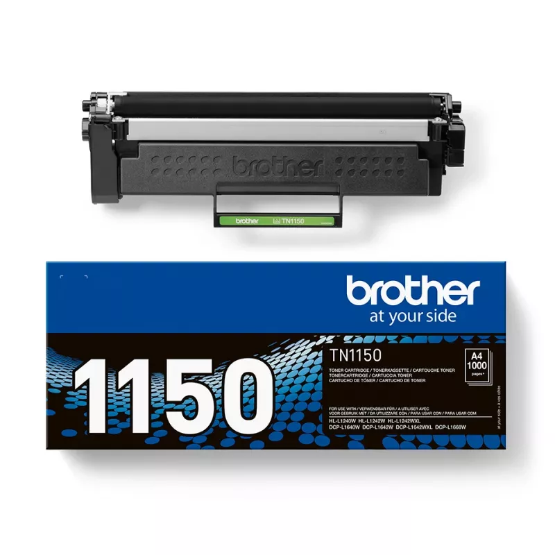 Cartucho de tóner Brother TN-1150 1 ud. original negro
