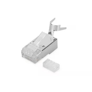 Conector modular DIGITUS para cable redondo, CAT6A, apantallado
