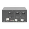 DIGITUS 2 puertos DisplayPort DualView 60 Hz 4K 60fp compatibilidad multiplataforma