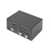 DIGITUS 2 puertos DisplayPort DualView 60 Hz 4K 60fp compatibilidad multiplataforma