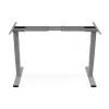Bastidor de mesa Digitus con altura ajustable eléctricamente, doble motor, capacidad de carga 100 kg, gris