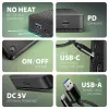 Dock USB4 Axagon HMC-U4, 3x USB-A, 2x USB-C, HDMI y DP 8K/30Hz, RJ-45, SD/mSD, audio, PD 100W