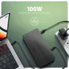 Dock USB4 Axagon HMC-U4, 3x USB-A, 2x USB-C, HDMI y DP 8K/30Hz, RJ-45, SD/mSD, audio, PD 100W