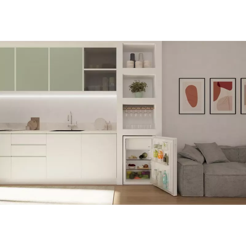Frigorífico combi Candy CNOQ2S58EW Independiente 114 L E Blanco