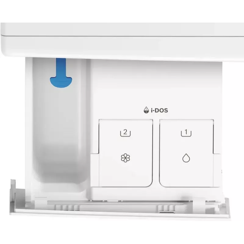 Lavadora de carga frontal Bosch WGG254FVSN — capacidad 10 kg, clase energética A, 1400 rpm, indicador LED, función vapor