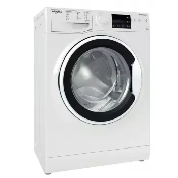 Lavadora Whirlpool WRBSB 6249 W EU — carga frontal, 6 kg, 1151 rpm, clase de eficiencia energética C, blanca