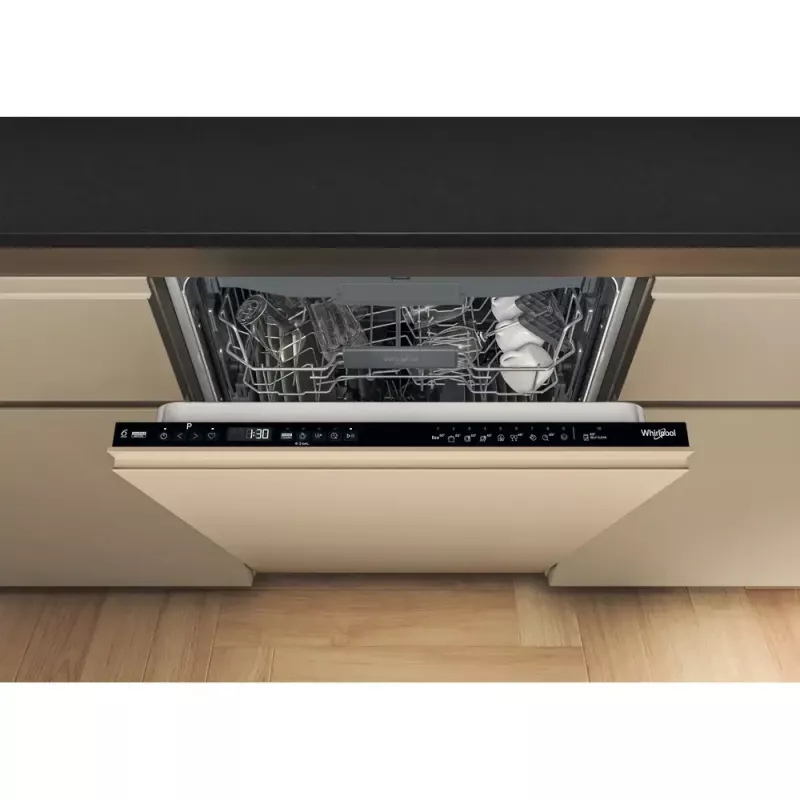 Lavavajillas integrable Whirlpool WH6IC16B4M6T0, 16 cubiertos, 44 dB