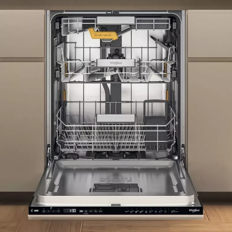 Lavavajillas integrable WHIRLPOOL W8I HP42 L — 14 cubiertos, 42 dB, tamaño completo 60 cm