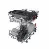 Lavavajillas integrable estrecho WHIRLPOOL WSIO 3T223 PCE X — 10 cubiertos, 43 dB, 45 cm