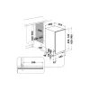 Lavavajillas integrable estrecho WHIRLPOOL WSIO 3T223 PCE X — 10 cubiertos, 43 dB, 45 cm