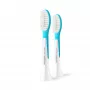 Philips Sonicare For Kids HX6042/90 pack de 2 cabezales de cepillo Azul Blanco