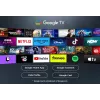 TV TCL 50 inch V6C 4K Ultra HD (3840x2160), DLED, Google TV, Direct-LED, HDR10+, 3×HDMI 2.1, Bluetooth 5.4, Wi‑Fi 5