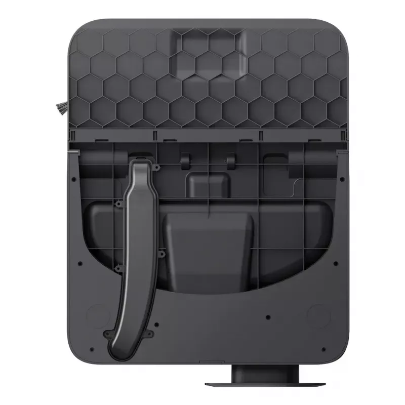 Eufy Omni E28 T2352G11 robot aspirador y fregasuelos, 20000 Pa, capacidad de polvo de 3 L, estación todo en uno con vaciado automático, negro