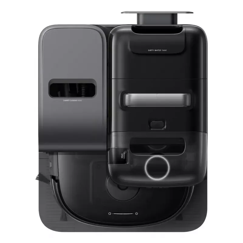 Eufy Omni E28 T2352G11 robot aspirador y fregasuelos, 20000 Pa, capacidad de polvo de 3 L, estación todo en uno con vaciado automático, negro