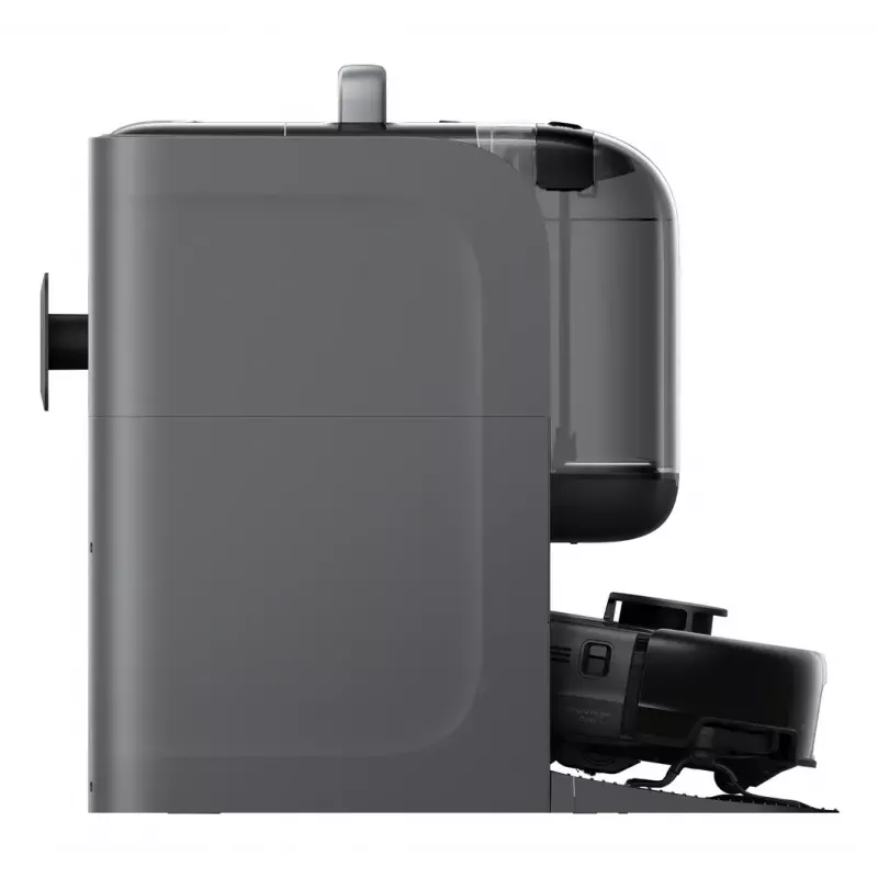 Eufy Omni E28 T2352G11 robot aspirador y fregasuelos, 20000 Pa, capacidad de polvo de 3 L, estación todo en uno con vaciado automático, negro