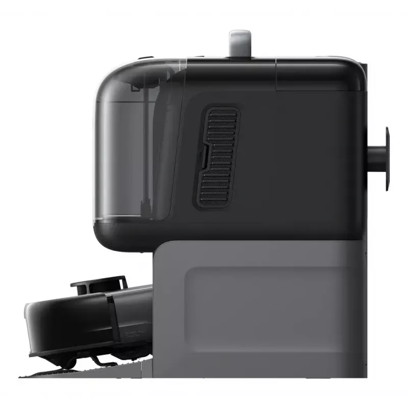 Eufy Omni E28 T2352G11 robot aspirador y fregasuelos, 20000 Pa, capacidad de polvo de 3 L, estación todo en uno con vaciado automático, negro