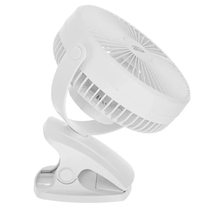 Ventilador de pinza recargable Adler AD 7342 — 15,5 cm, 3 velocidades, oscilación, 5 W