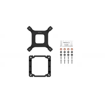 Disipador de CPU por aire DeepCool AG500 BK ARGB V2 — disipador de torre para zócalos Intel y AMD, disipador de láminas con aletas apiladas, iluminación ARGB
