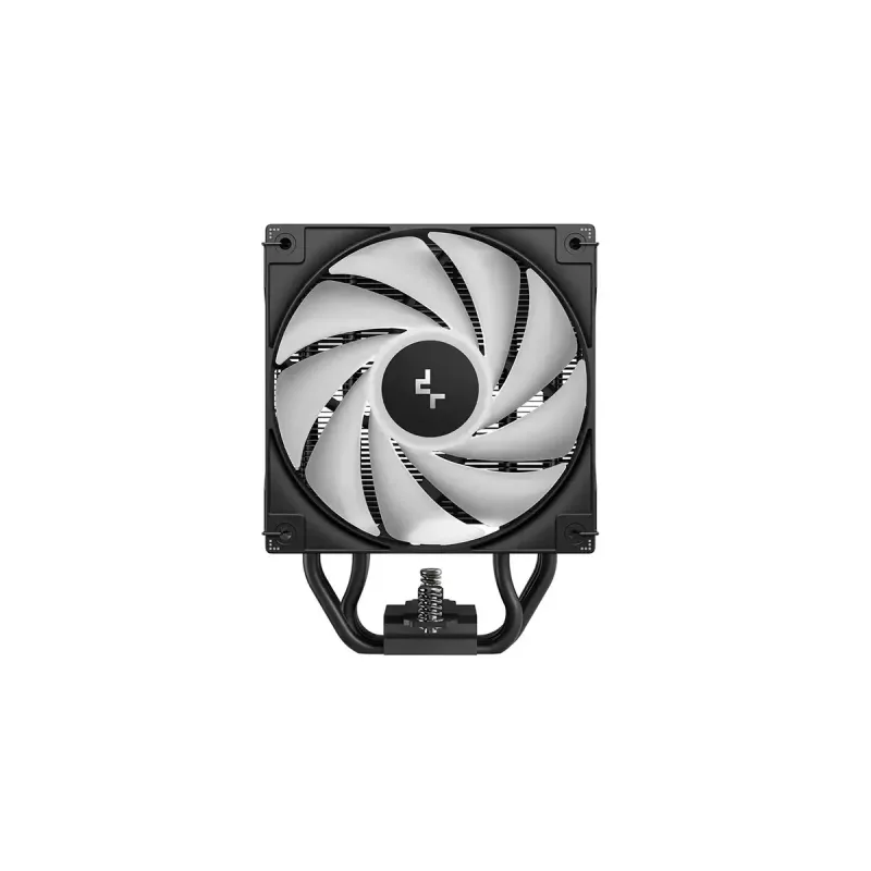 Disipador de CPU por aire DeepCool AG500 BK ARGB V2 — disipador de torre para zócalos Intel y AMD, disipador de láminas con aletas apiladas, iluminación ARGB