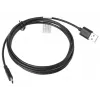 Cable USB LANBERG CA-USBO-10CC-0018-BK USB 2.0, USB A (conector macho) a USB C (conector macho), 1,8 m, negro