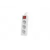 Alargador eléctrico Lanberg PS1-03E-0150-W 1,5 m 3 salidas AC para interior blanco