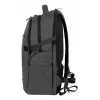 Mochila urbana NATEC NTO-2226 — poliéster, 160×325×465 mm, negro/gris