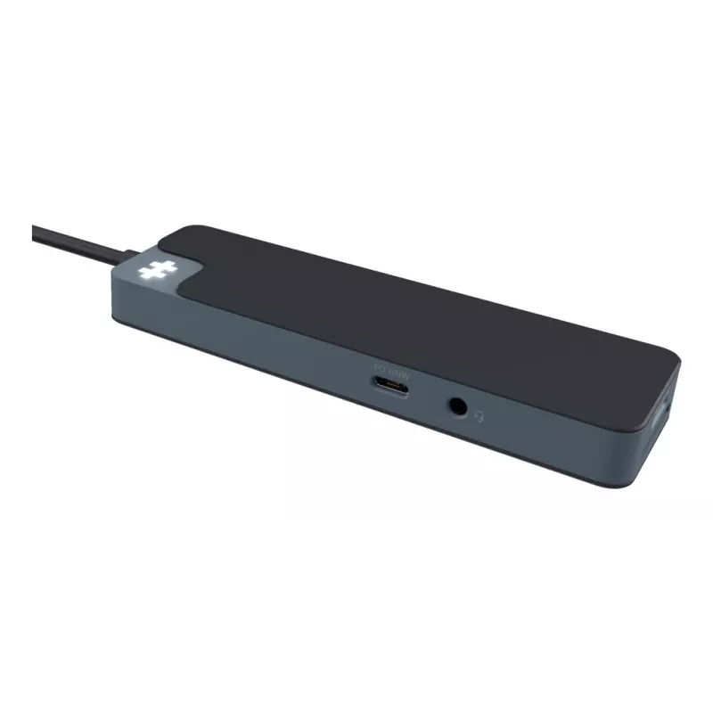 Hub USB-C TARGUS Hyperdrive Flex de 8 puertos (negro)
