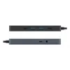 Hub USB-C TARGUS Hyperdrive Flex de 8 puertos (negro)