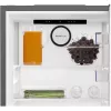 Frigorífico-congelador independiente BEKO B5RCNA405HXBR1, 405 l, No Frost, estantes ajustables, puerta reversible