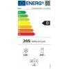 Frigorífico-congelador independiente BEKO B5RCNA405HXBR1, 405 l, No Frost, estantes ajustables, puerta reversible