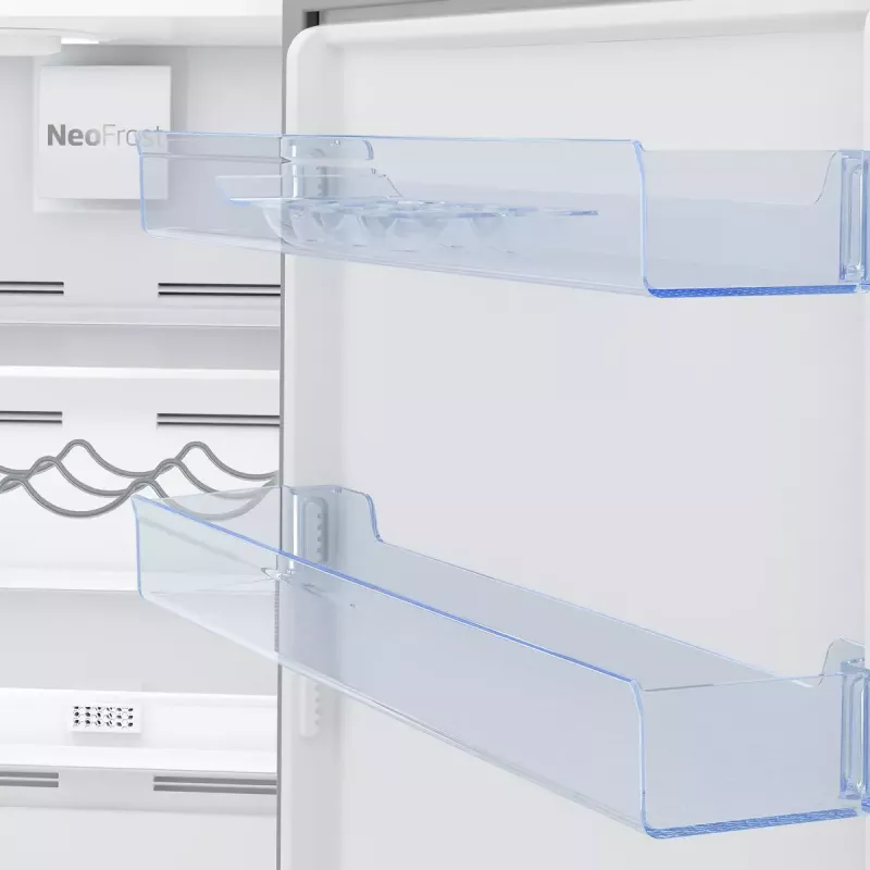 Frigorífico-congelador BEKO RCSA366K40WN — independiente 343 L (223 L frigorífico, 120 L congelador), blanco, clase energética E