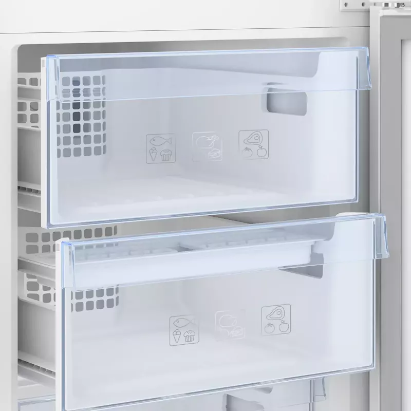 Frigorífico-congelador BEKO RCSA366K40WN — independiente 343 L (223 L frigorífico, 120 L congelador), blanco, clase energética E
