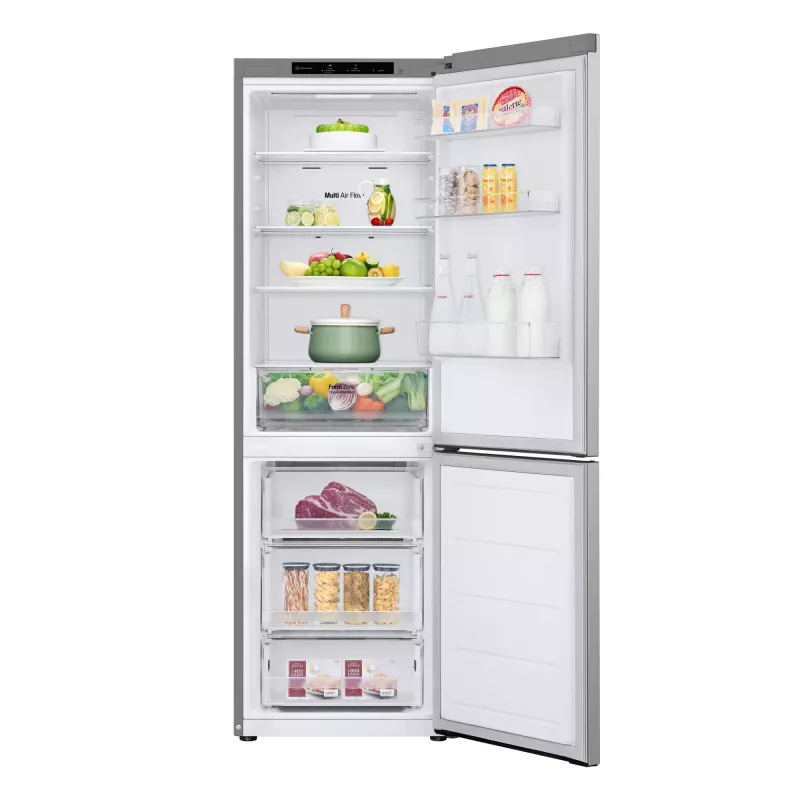 Frigorífico-congelador LG GBV21L0EPY, independiente 344 L (234 L frigorífico / 110 L congelador), No Frost, Inverter, plateado