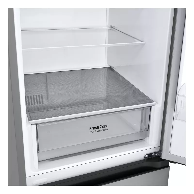 Frigorífico-congelador LG GBV21L0EPY, independiente 344 L (234 L frigorífico / 110 L congelador), No Frost, Inverter, plateado