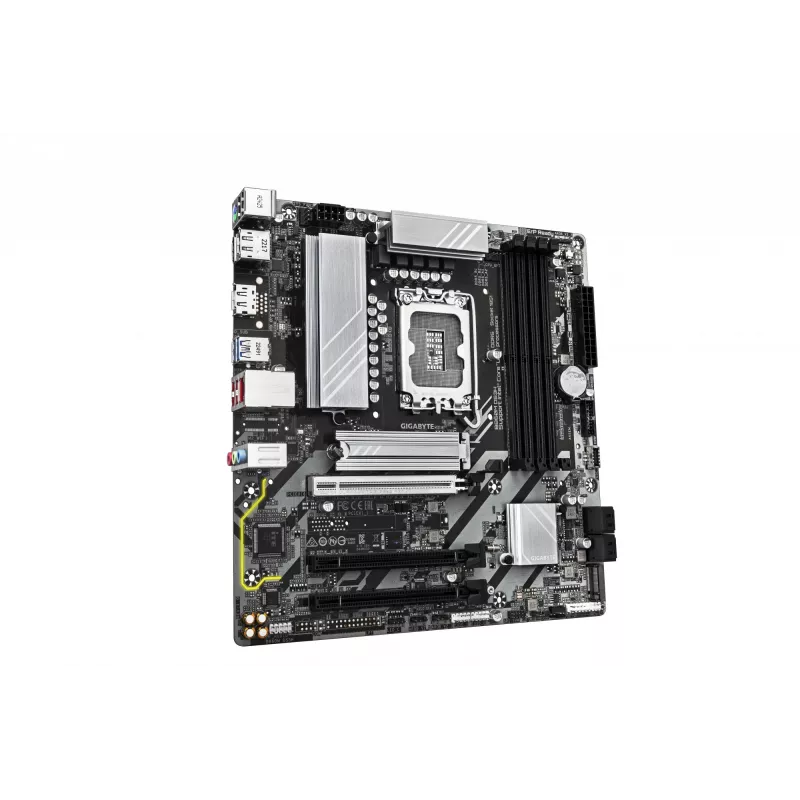 Placa base GIGABYTE B860M DS3H - CPUs Intel Core Ultra Series, VRM de fases 5+1+2+1, hasta 9066MHz DDR5, 1xPCIe 5.0 + 1xPCIe 4.0 M.2, 2.5GbE LAN, USB 3.2 Gen 2